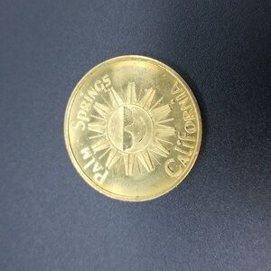 10 Vintage Palm Springs, California 1980's Sun Surrey Bus Transit Coins